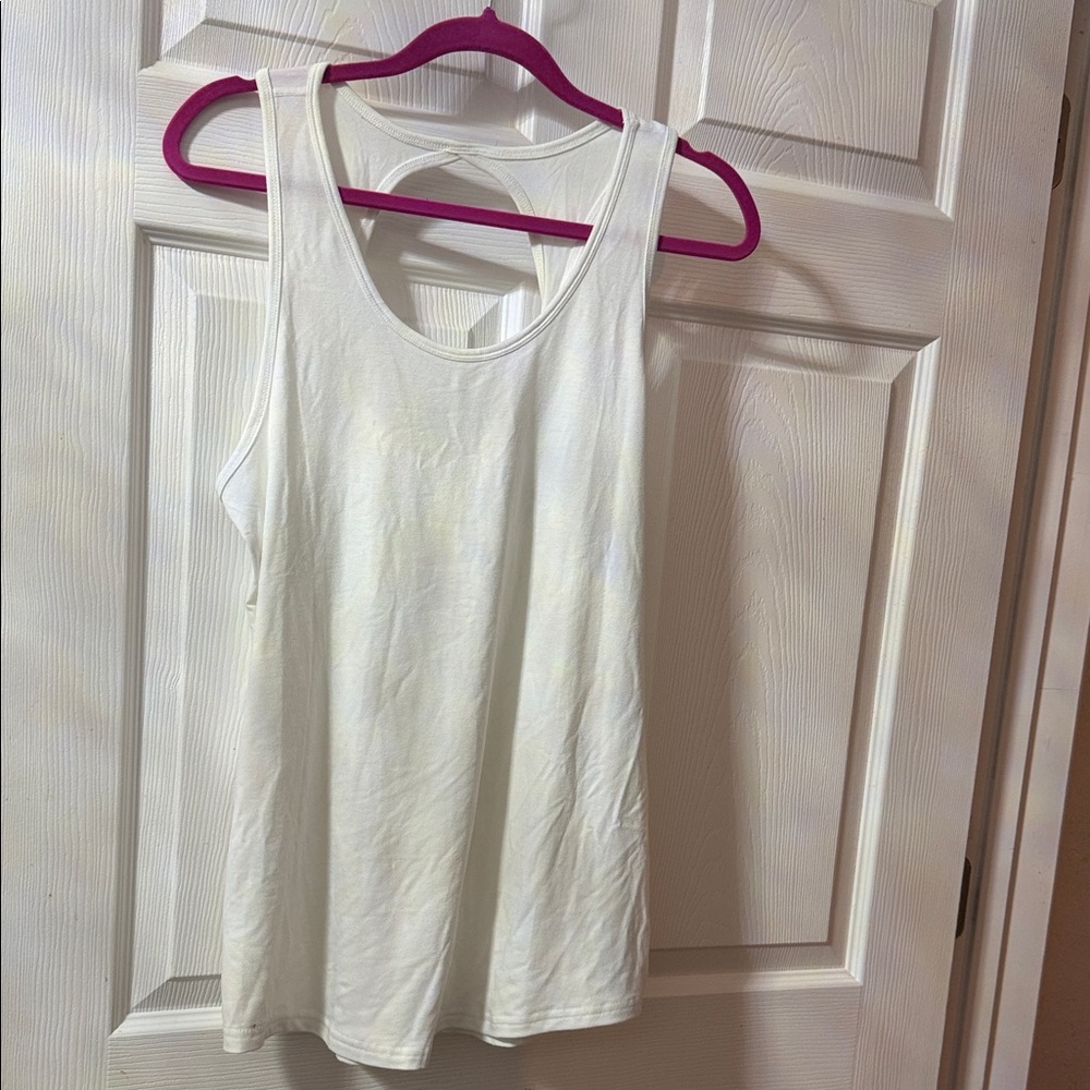 Elegant White Sleeveless Top